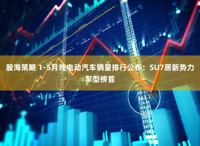 股海策略 1-5月纯电动汽车销量排行公布：SU7居新势力车型榜首