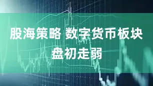 股海策略 数字货币板块盘初走弱